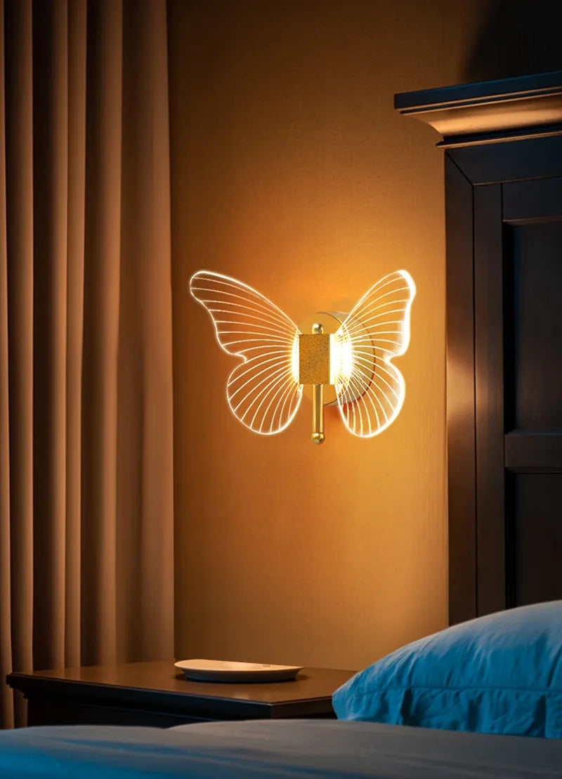 Luminaria Borboleta de Led