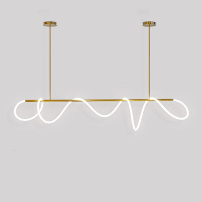Luminária Pendente Mangueira Moderna em Led