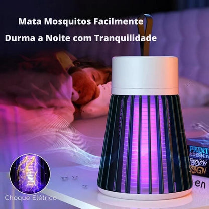SafeLightʷᶠ - Lâmpada UV Contra Mosquitos da Dengue