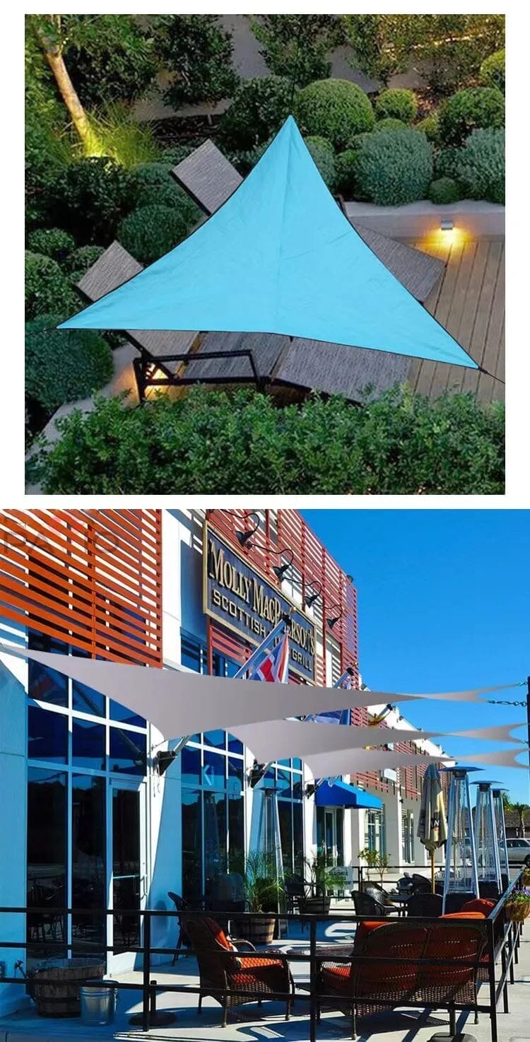 Toldo Portátil Impermeável Flexível e Resistente Com Proteção UV Retangular