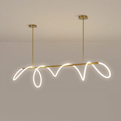 Luminária Pendente Mangueira Moderna em Led