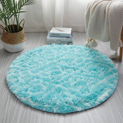 Tapete de Pelúcia Extra Macio para Sala de Estar