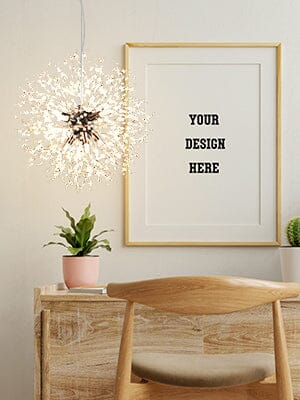 Lustre Pendente Moderno Dente de Leão