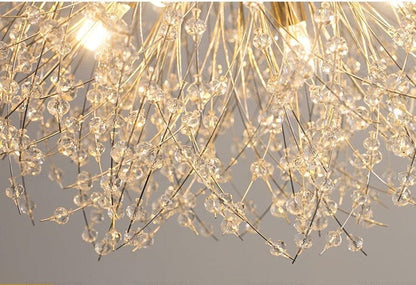 Luminária de Teto Pendente em Cristal