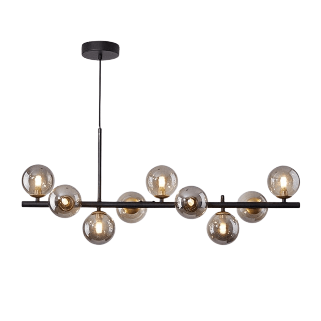 Lustre Pendente Moderno Globos de Vidro