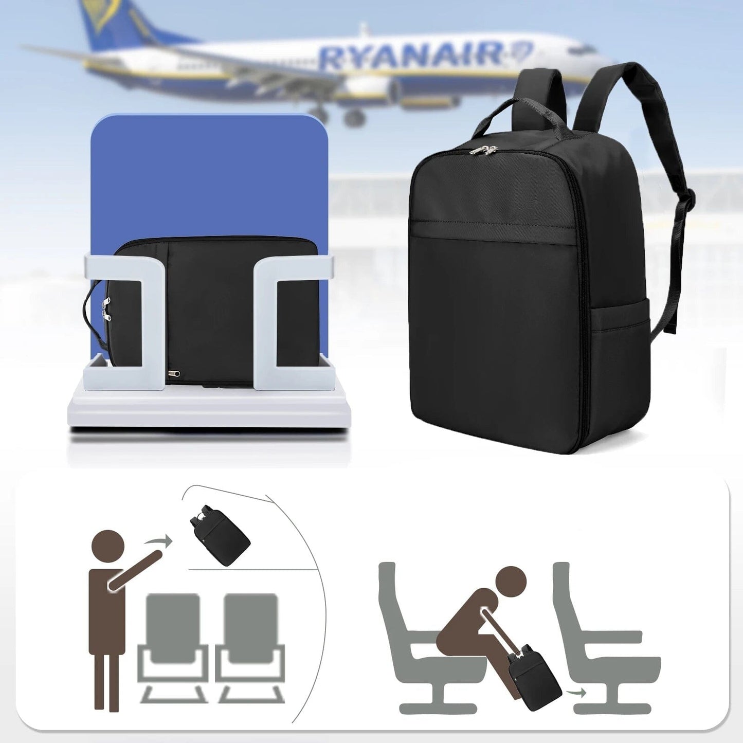 Mochilas De Viagem De Nylon A Prova Da Agua