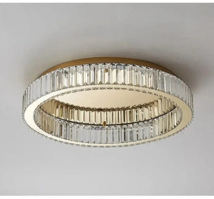 Luminária Redonda de Cristal em Led