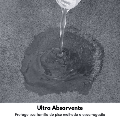 Tapete Super Absorvente Antiderrapante para Banheiro Design & Casa™