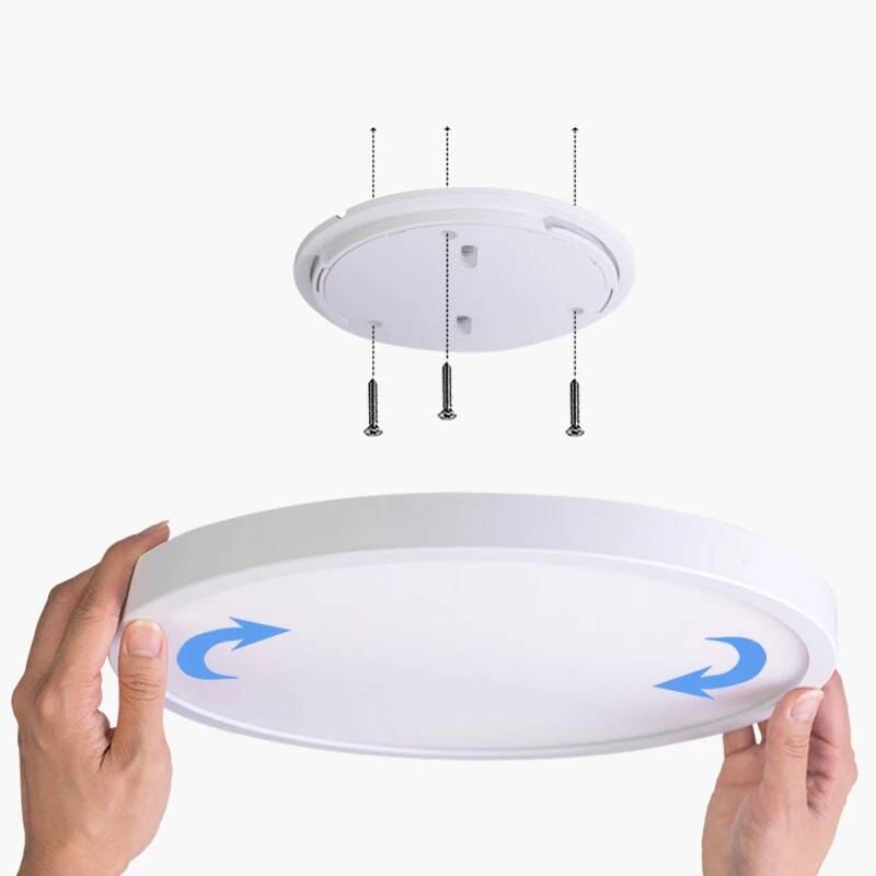 Luminaria de Teto Inteligente Com Controle Remoto e Aplicativo