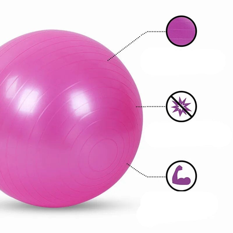 Bola Suíça Para Exercícios à Prova de Explosão