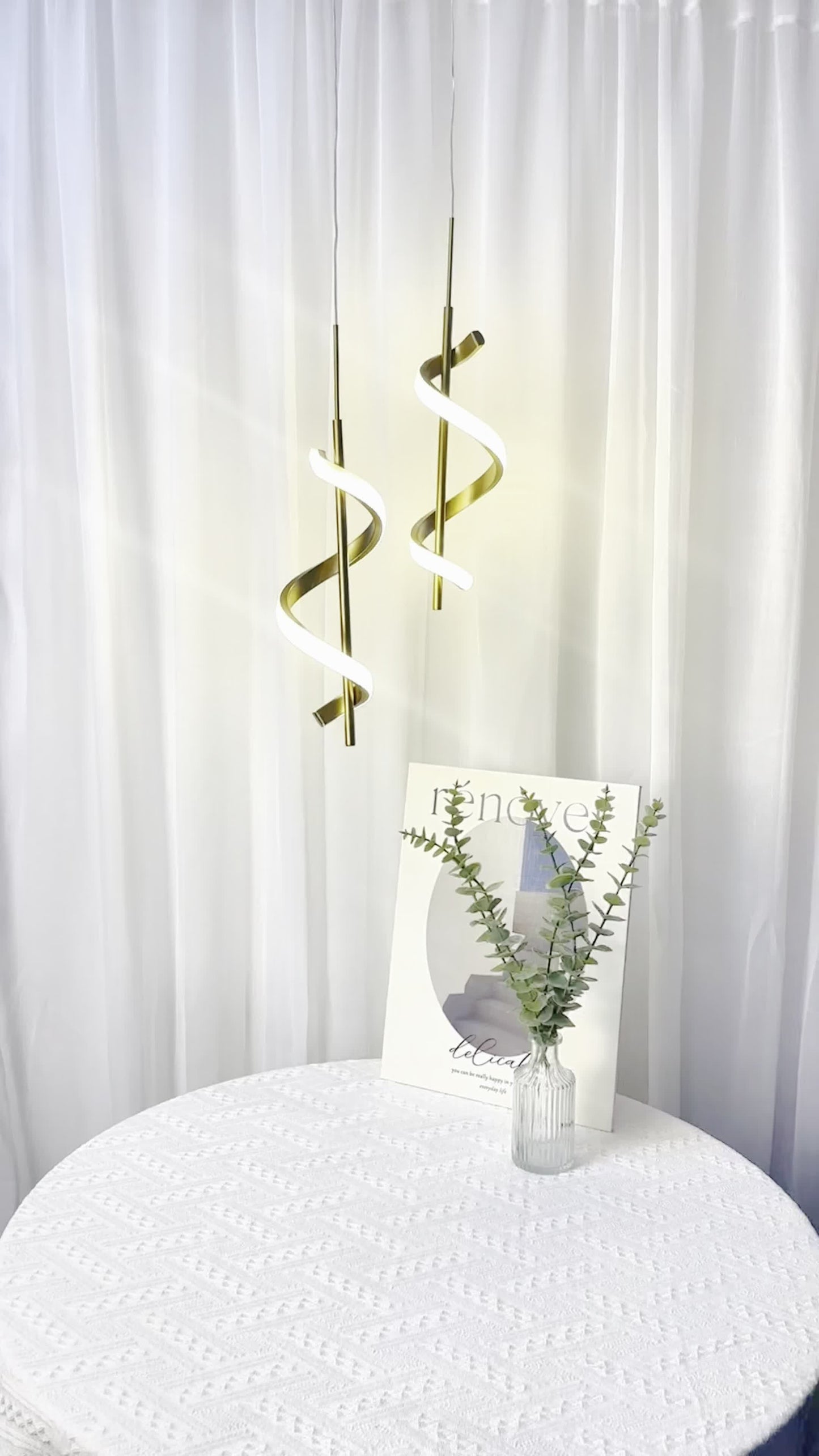 Luminária Pendente luminação interior Led Nordico