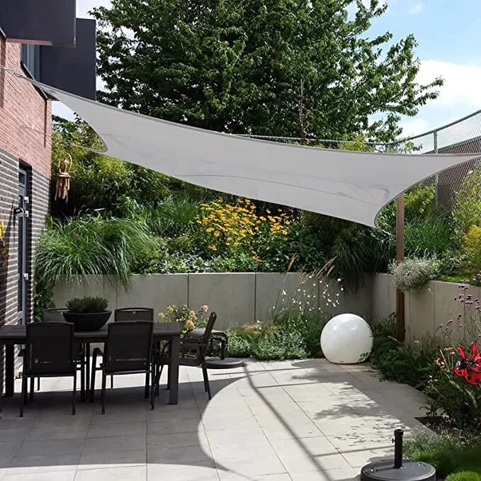 Toldo Portátil Impermeável Flexível e Resistente Com Proteção UV Retangular