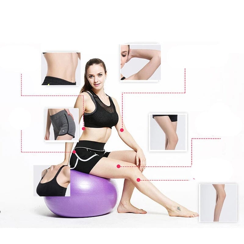Bola Suíça Para Exercícios à Prova de Explosão