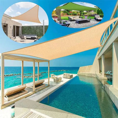 Toldo Portátil Impermeável Flexível e Resistente Com Proteção UV Retangular