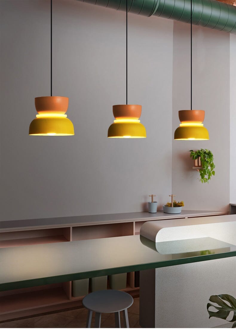 Luminaria Pendente Pingente Nordico Led Médio