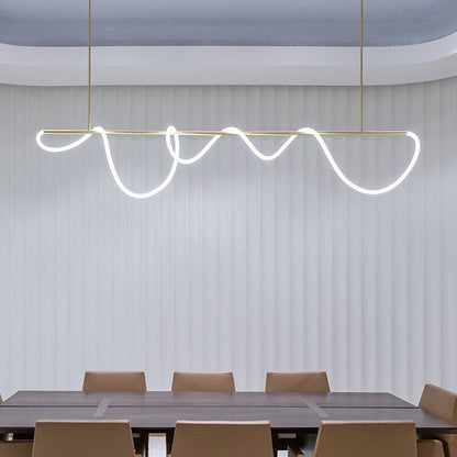 Luminária Pendente Mangueira Moderna em Led