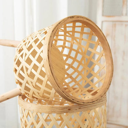 Vaso de Bambu para Plantas