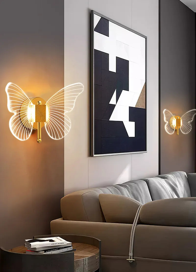 Luminaria Borboleta de Led