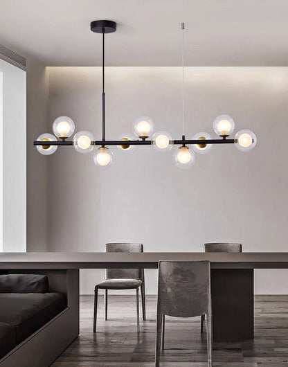 Lustre Pendente Moderno Globos de Vidro