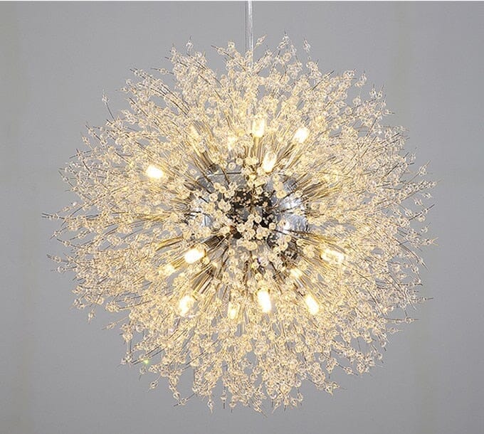 Luminária de Teto Pendente em Cristal