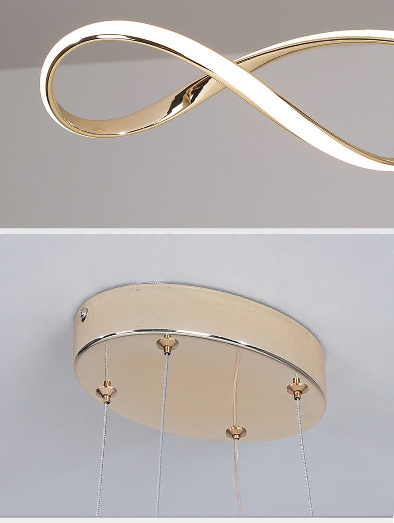 Lustre Luminária Pendente Moderno (Integração Alexa)