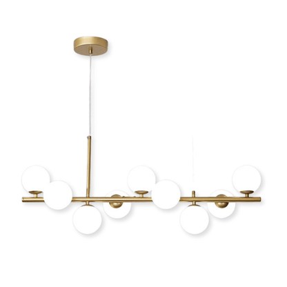 Lustre Pendente Moderno Globos de Vidro