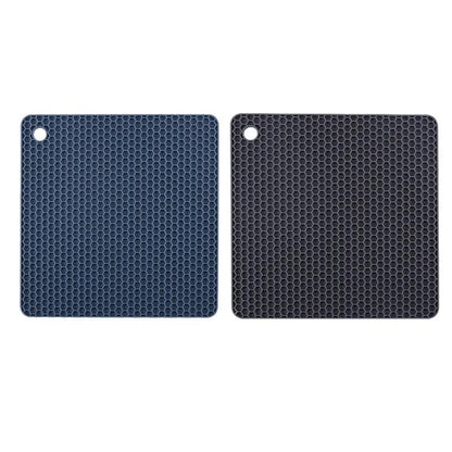 Descanso de Panela Silicone 2/4 Peças Antiderrapante