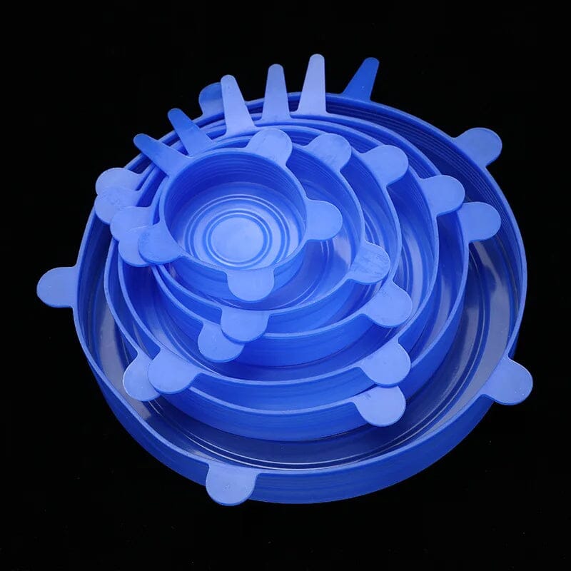 Jogo de Tampas de Silicone Elástica 12 Peças