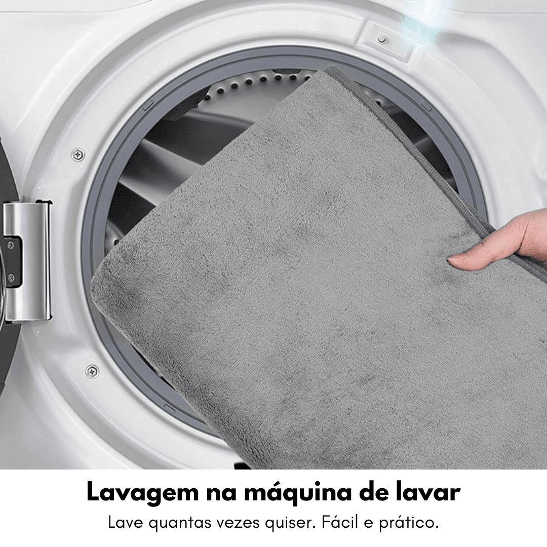 Tapete Super Absorvente Antiderrapante para Banheiro Design & Casa™