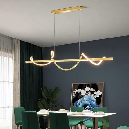 Luminária Pendente Mangueira Led Com Controle Remoto