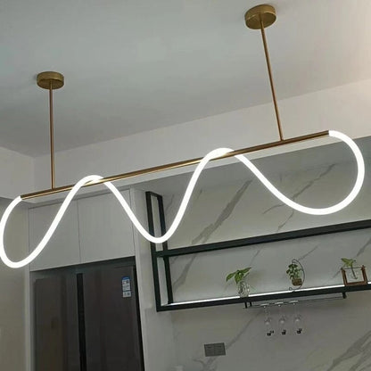 Luminária Pendente Mangueira Moderna em Led