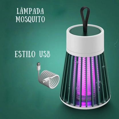 SafeLightʷᶠ - Lâmpada UV Contra Mosquitos da Dengue