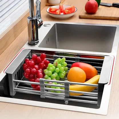 Rack de Pia de Cozinha Drenagem Versátil