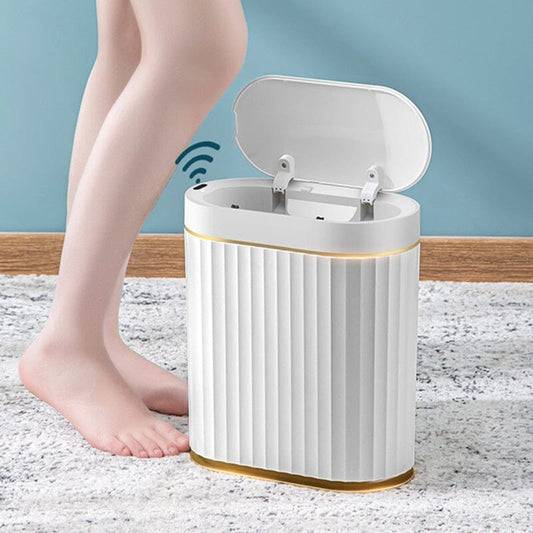 Lixeira Automática com Sensor para Banheiro ou Cozinha